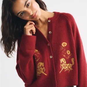 New w/tags - Lunar New Year Cardigan - Year of the Horse
